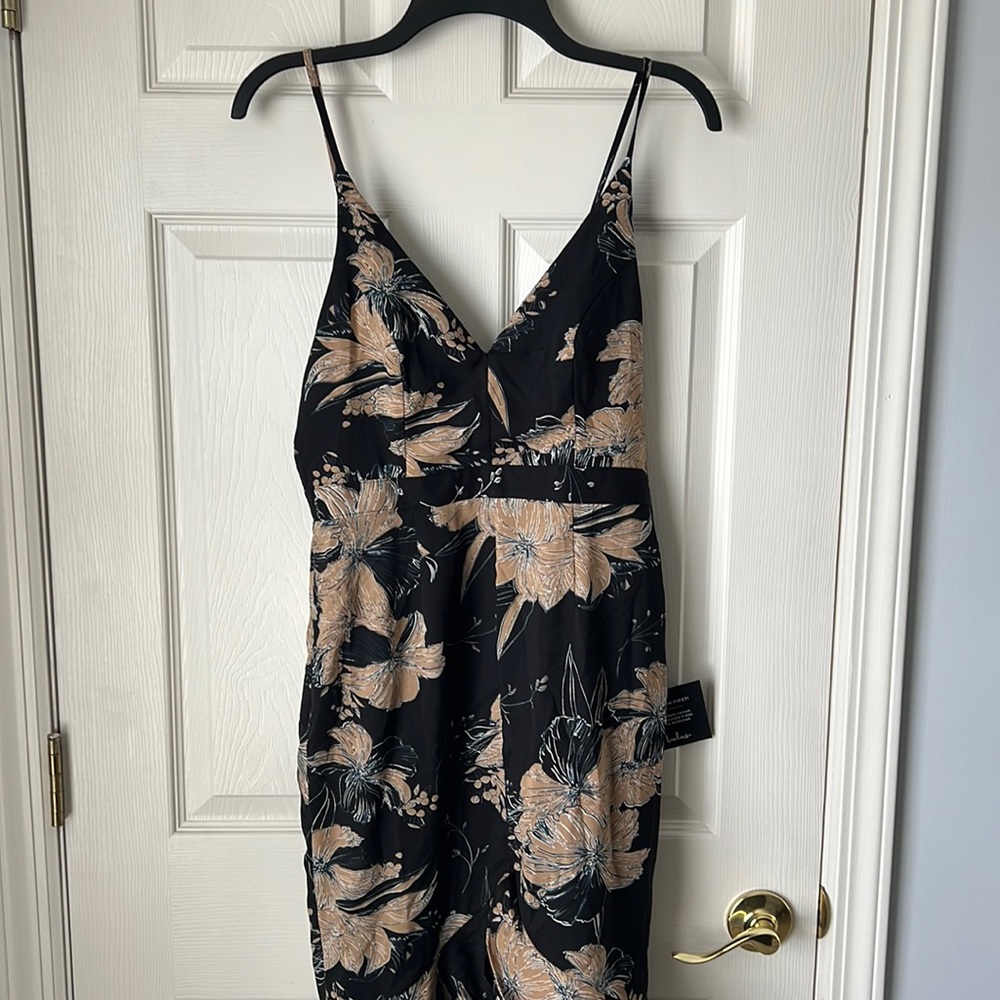 Lulus Women’s Dress Floral Print High low Maxi